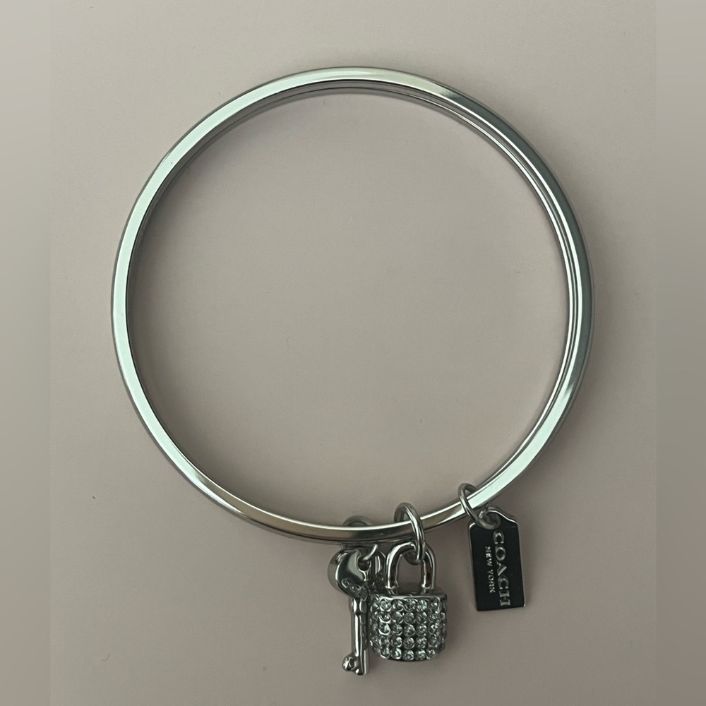Coach Lock and Key Bangle Set - Picture 8 of 10